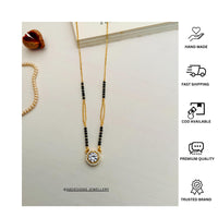Thumbnail for Delicate High Quality Gold Plated Mangalsutra - Abdesignsjewellery