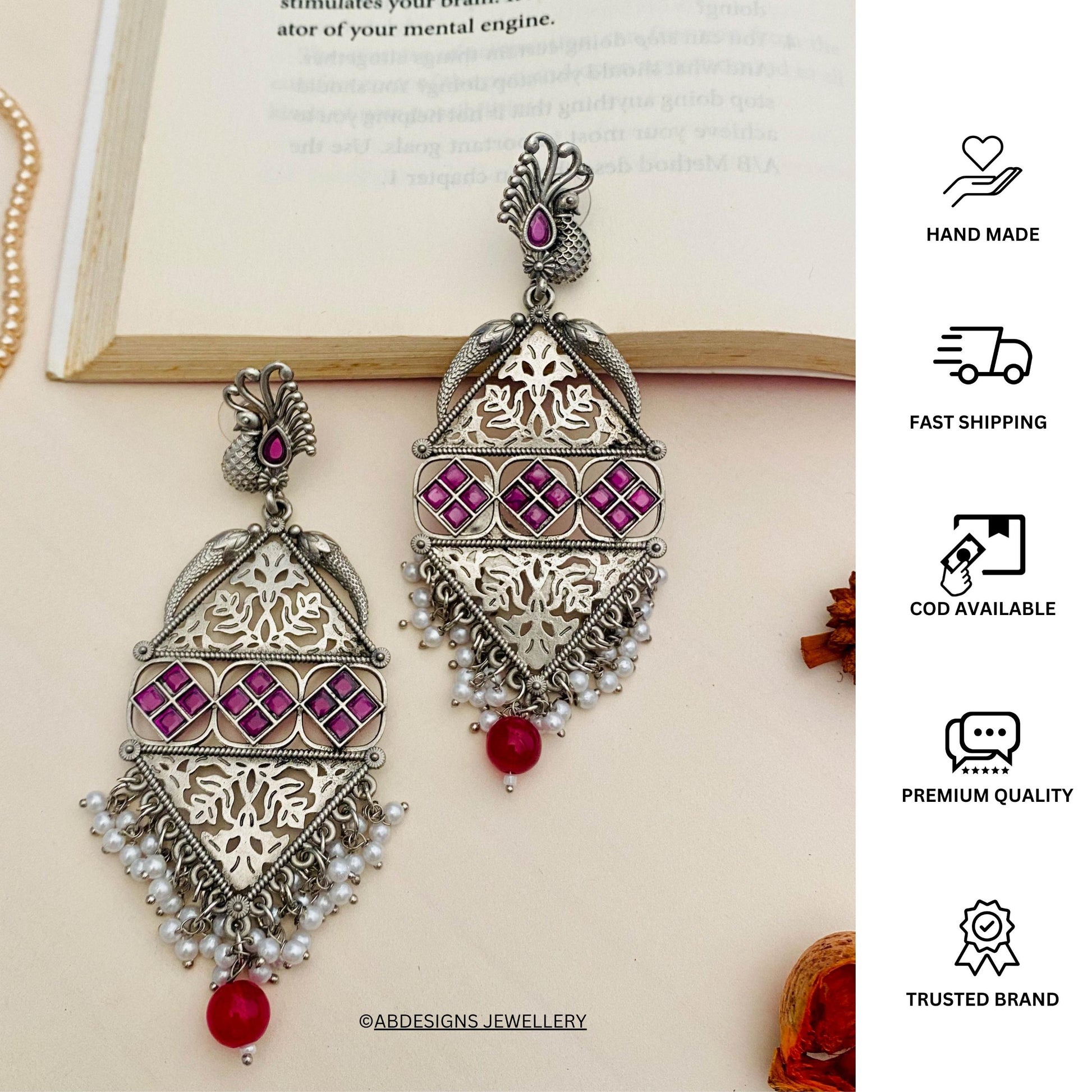 Buy German Silver Earrings Online