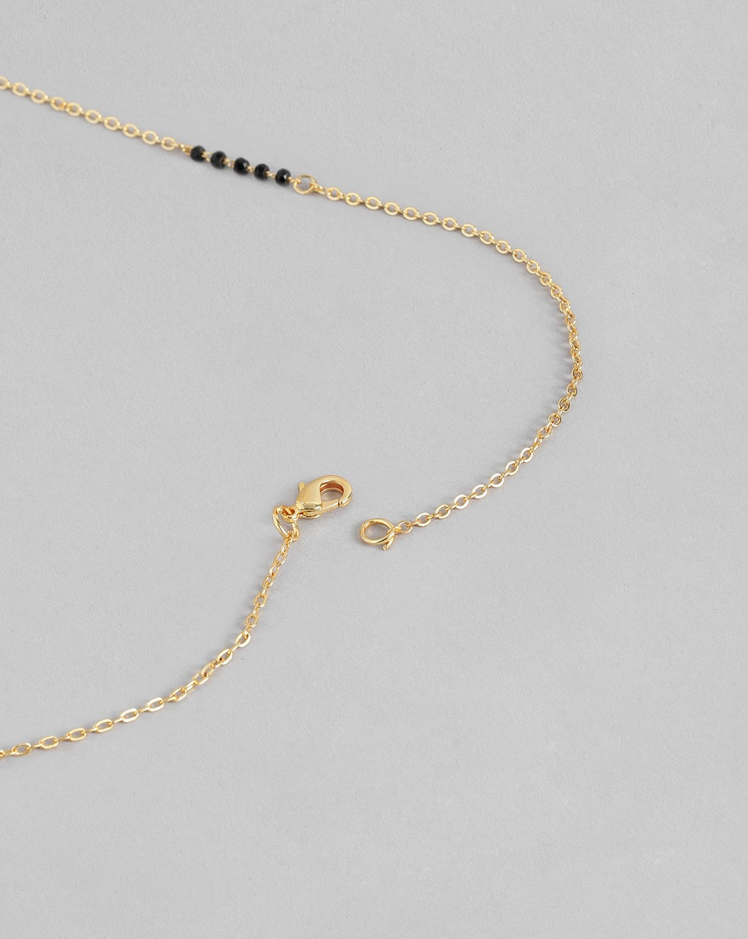 Beautiful Sparkling Gold Plated Evil Eye Mangalsutra