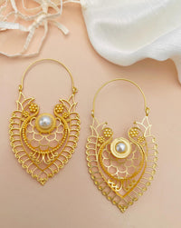 Thumbnail for Latest Gold Plated Earring 
