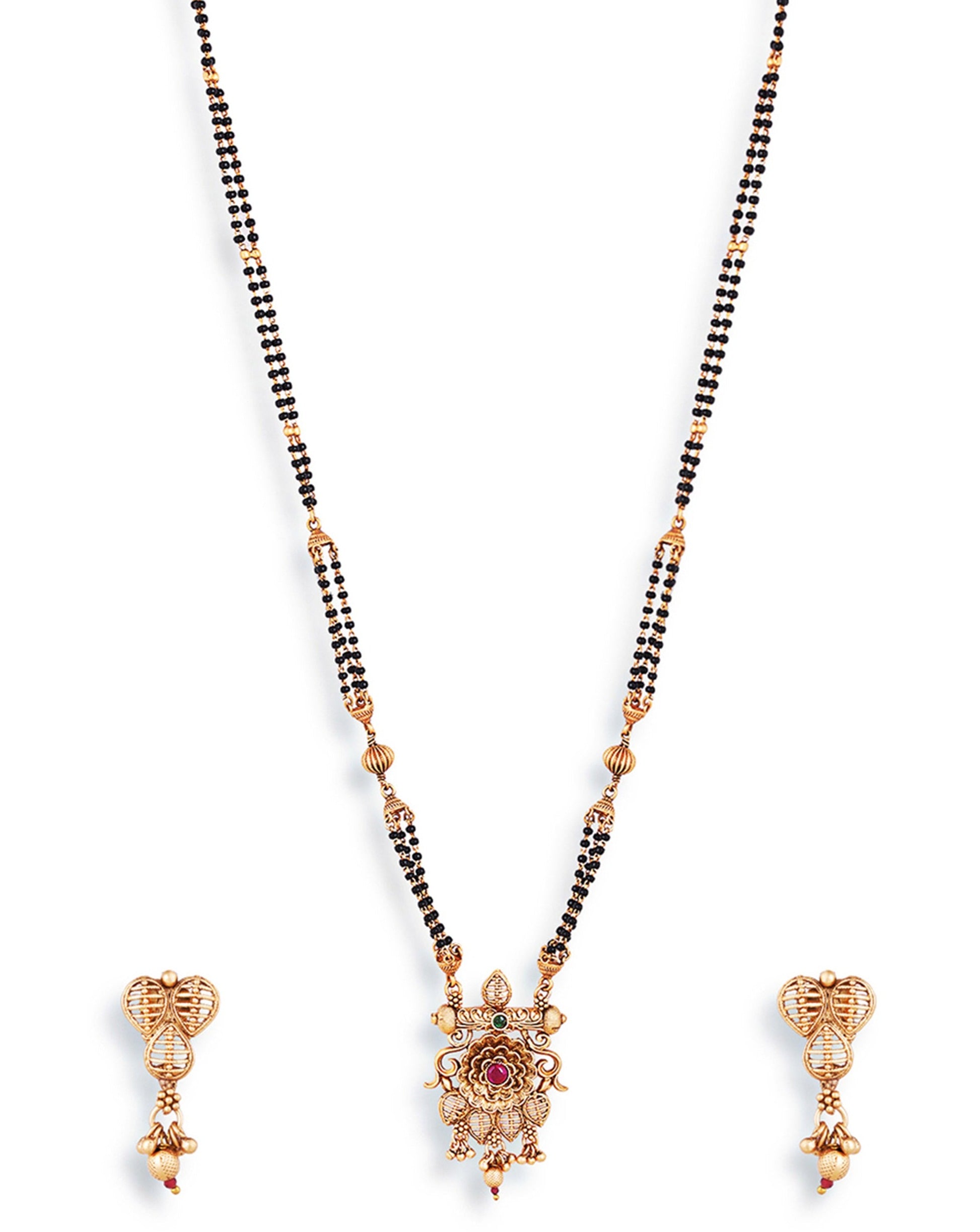 Classic Antique Long Mangalsutra - Abdesignsjewellery
