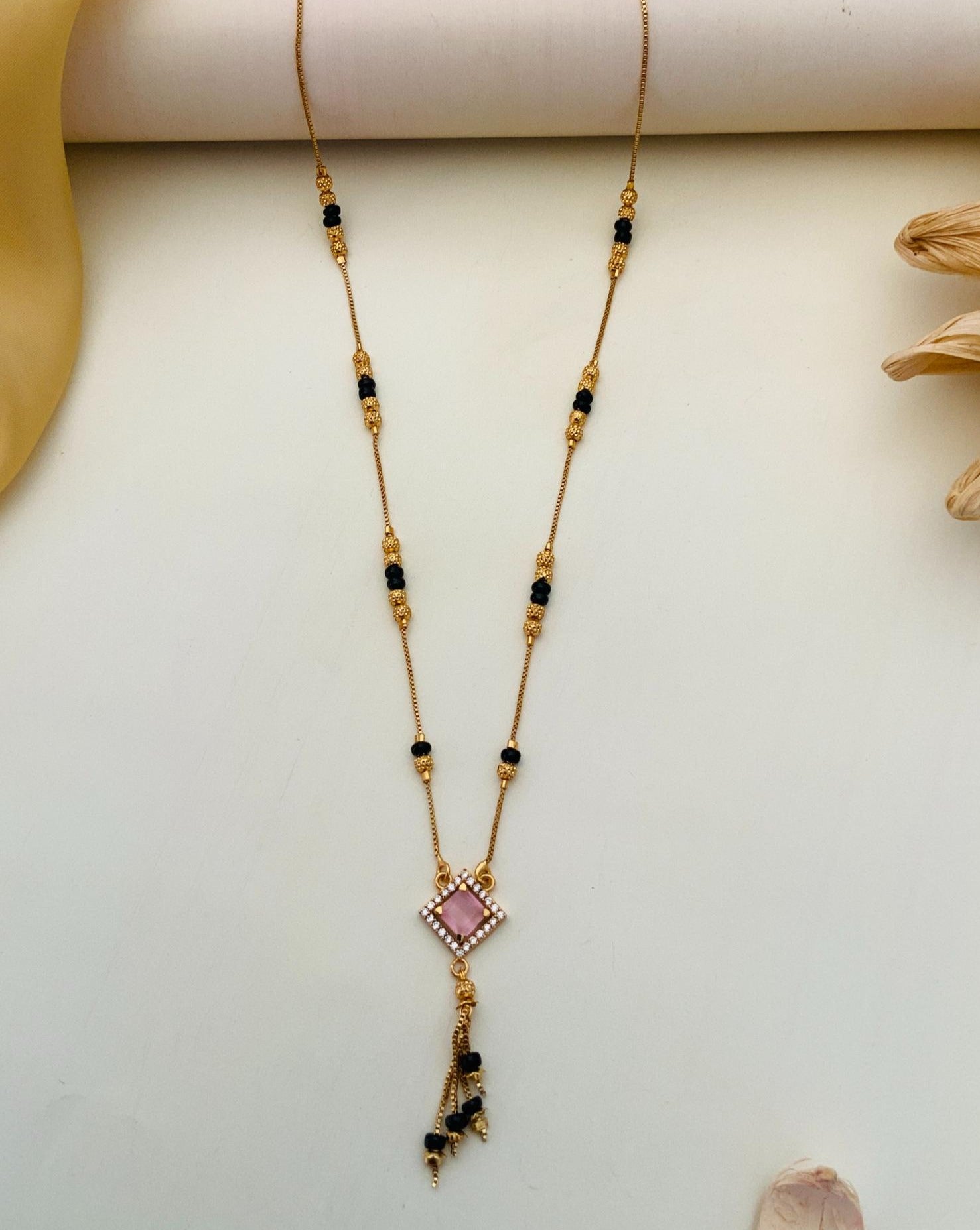 High Quality Fancy Gold Plated Mangalsutra