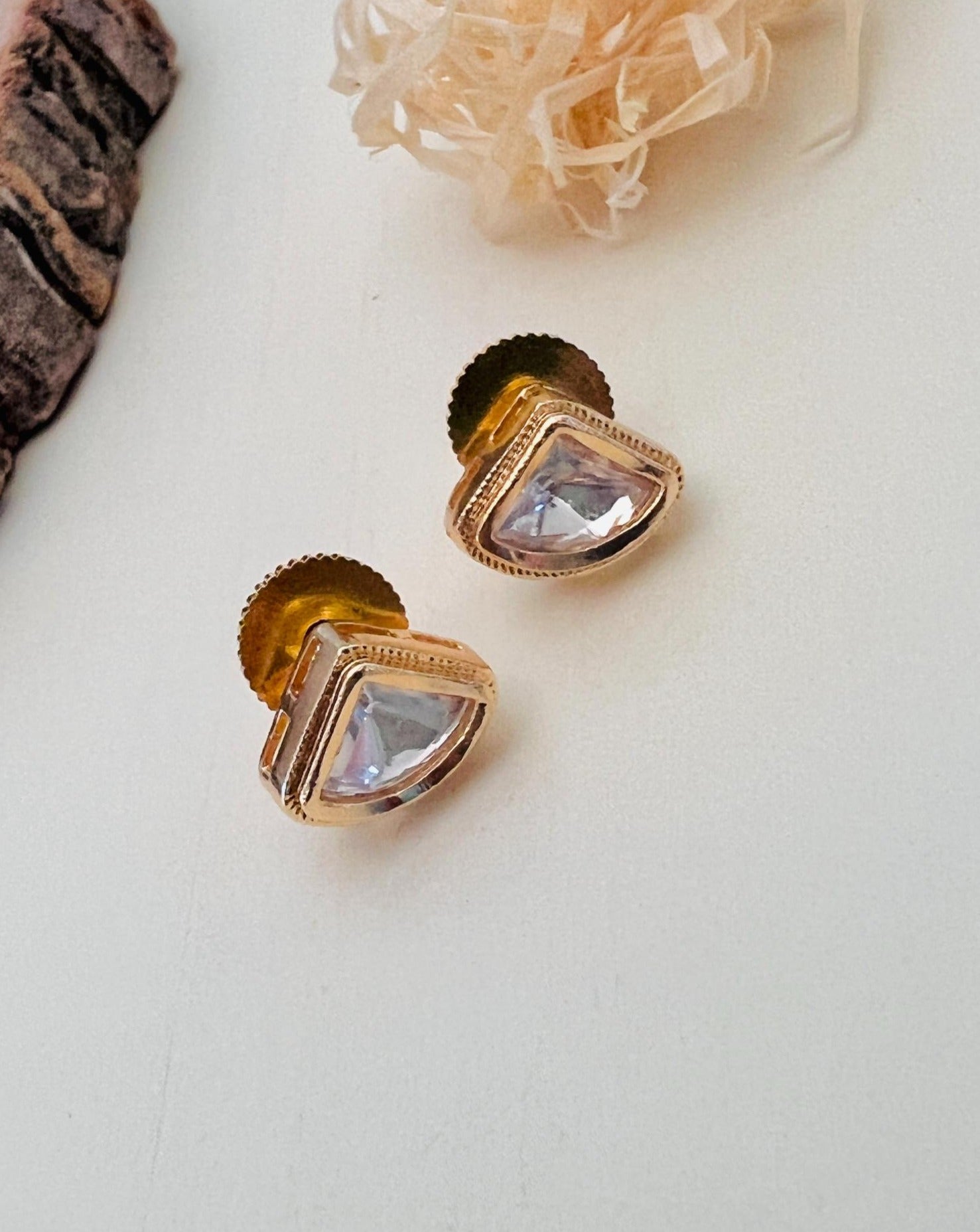 Gold Plated Mangalsutra With Earring