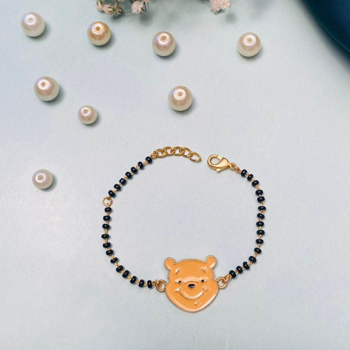 Beloved Bear Winnie the Pooh's Kids Hand Bracelet - Abdesignsjewellery