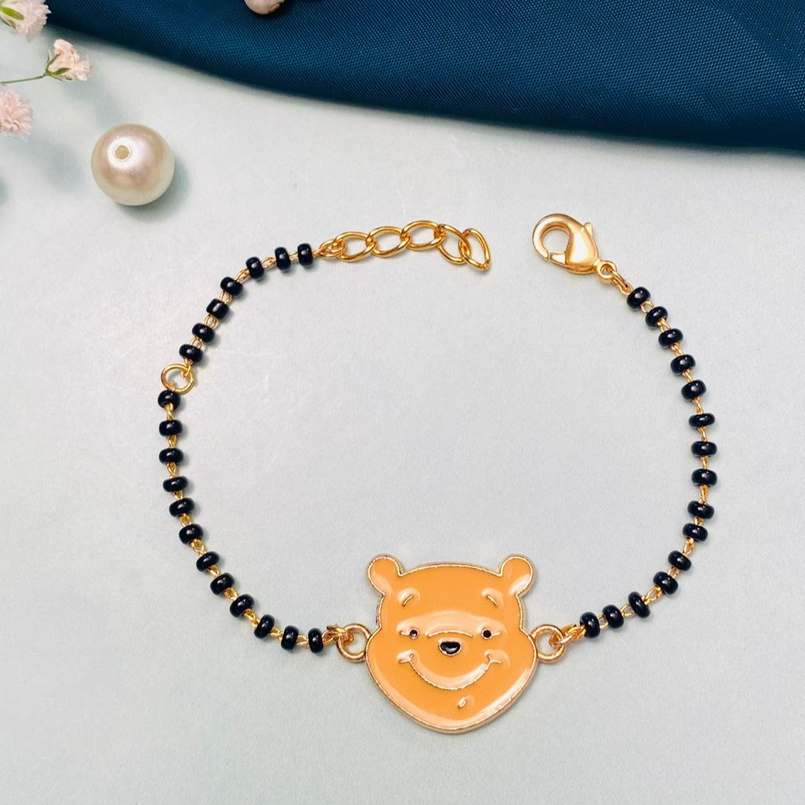 Beloved Bear Winnie the Pooh's Kids Hand Bracelet - Abdesignsjewellery