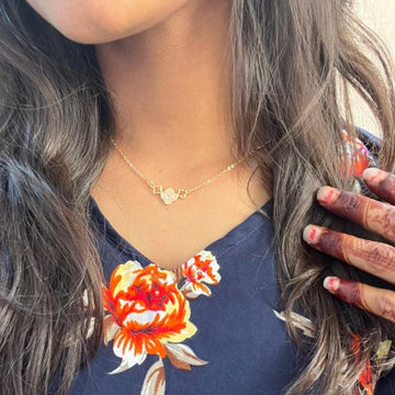 Rose Gold American Diamond Mangalsutra