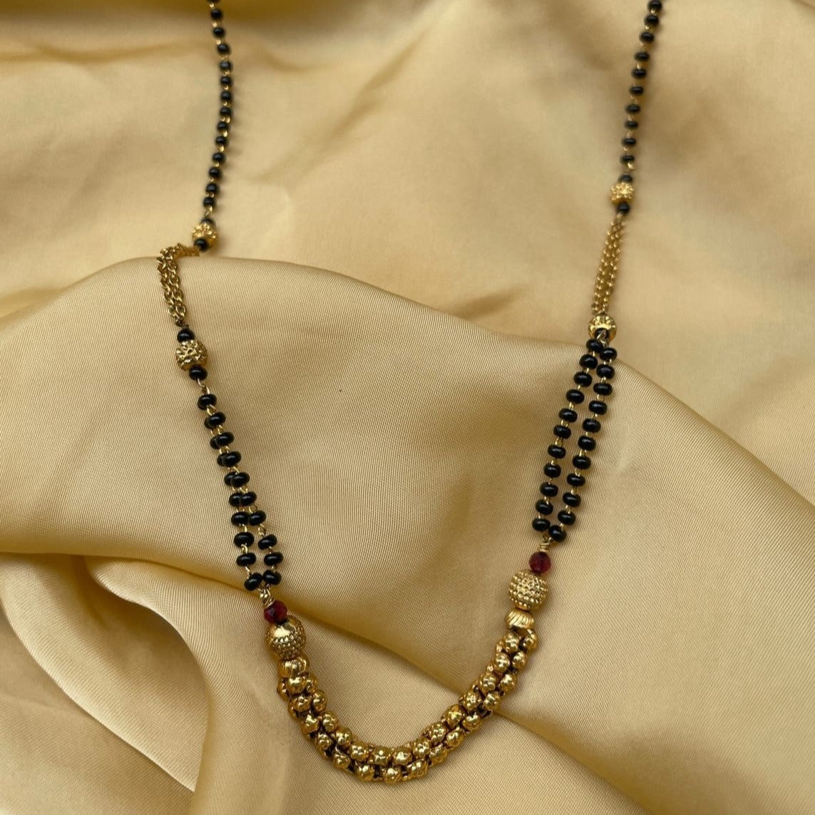 Beautiful Antique Golden Mangalsutra - Abdesignsjewellery