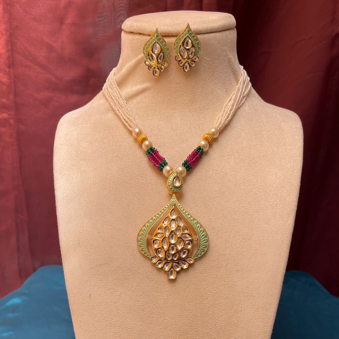 Beautiful Green Ethnic Mala - Abdesignsjewellery