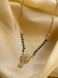 Thumbnail for Symmetrical Sunshine Gold Plated Mangalsutra - Abdesignsjewellery