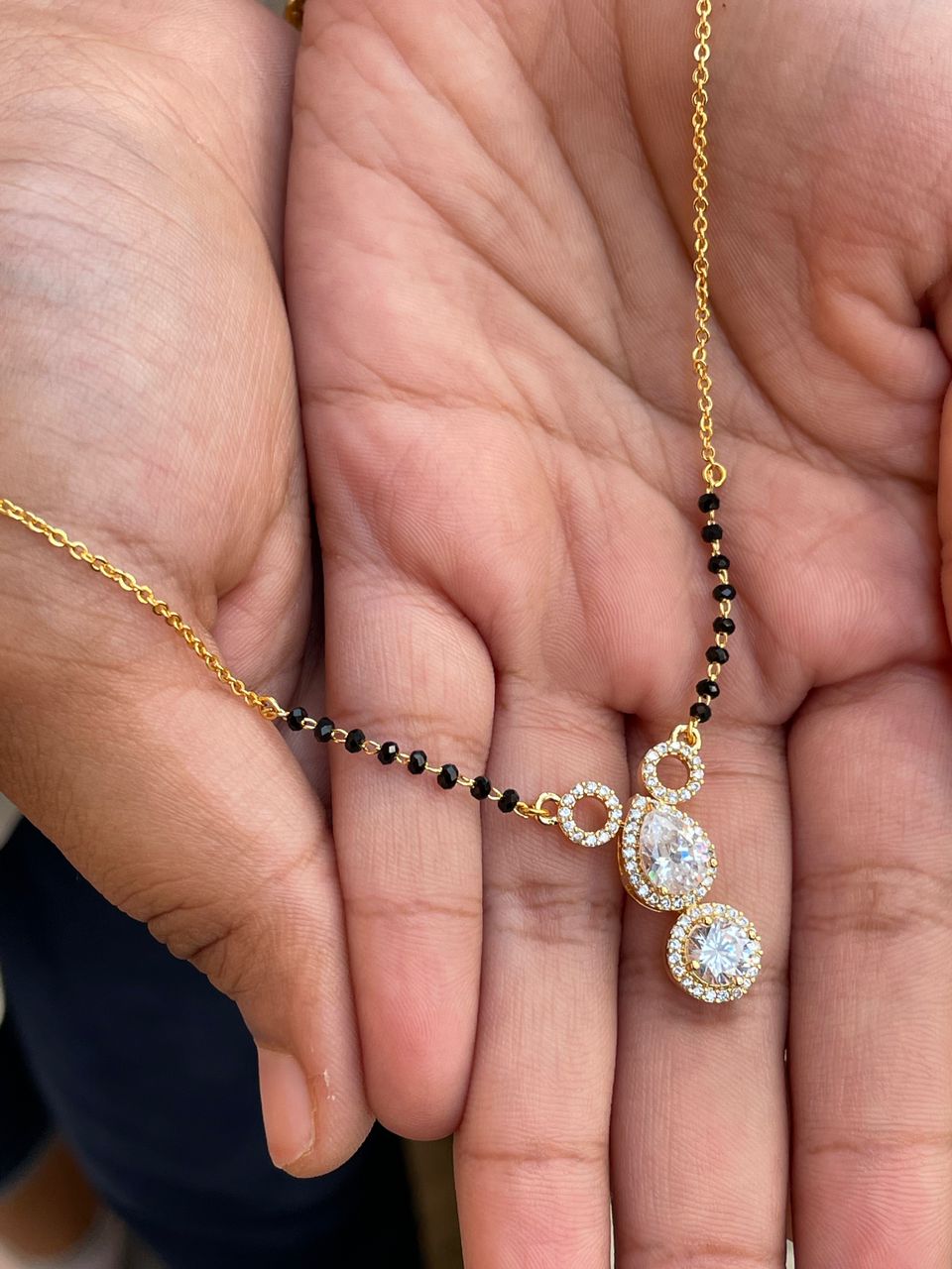 Katrina Kaif Wedding Inspired Gold Plated Mangalsutra