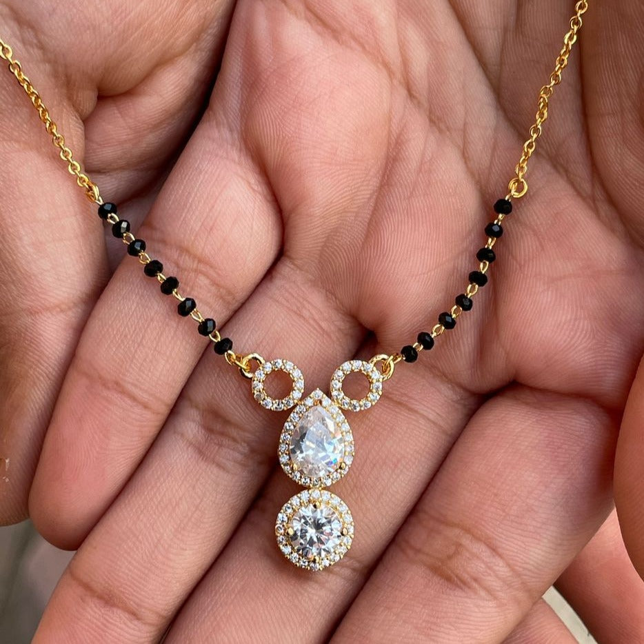 Katrina Kaif Wedding Inspired Gold Plated Mangalsutra