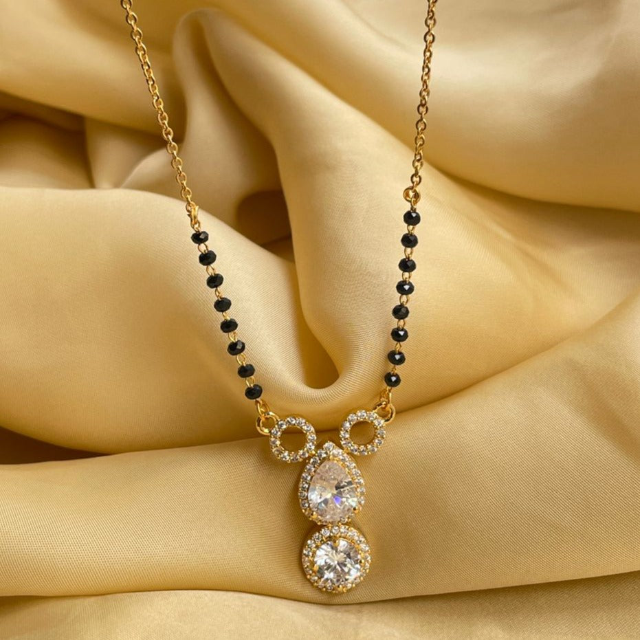 Katrina Kaif Wedding Inspired Gold Plated Mangalsutra