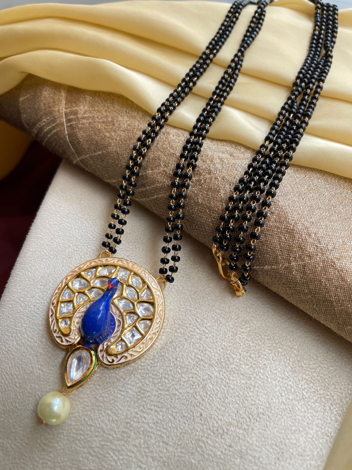 Unique Peacock Style Mangalsutra