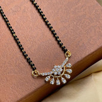 Thumbnail for Shrenu Parikh Inspired Gold Diamond Mangalsutra