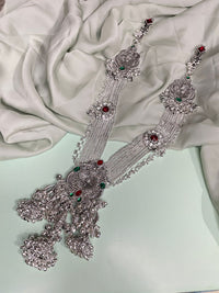 Thumbnail for Beautiful High Quality Silver Plated Saree Juda Pin - Abdesignsjewellery