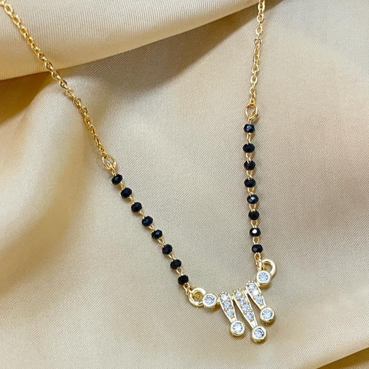 Twinkling Beautiful American Diamond Mangalsutra