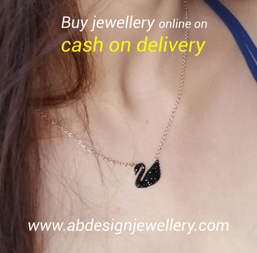 Buy Iconic Black Swan Duck Chain Necklace on Cash on delivery