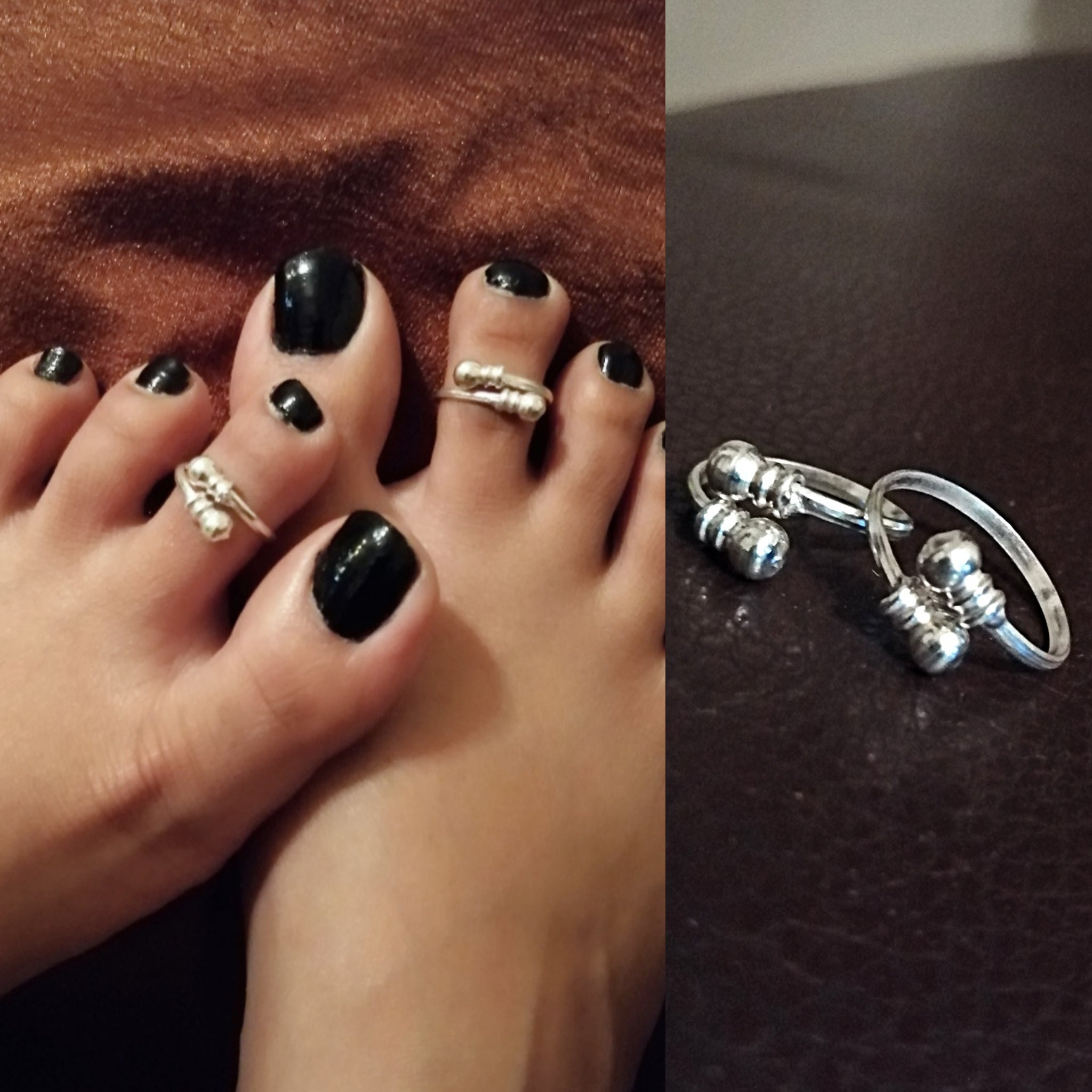 German Silver Toe Ring