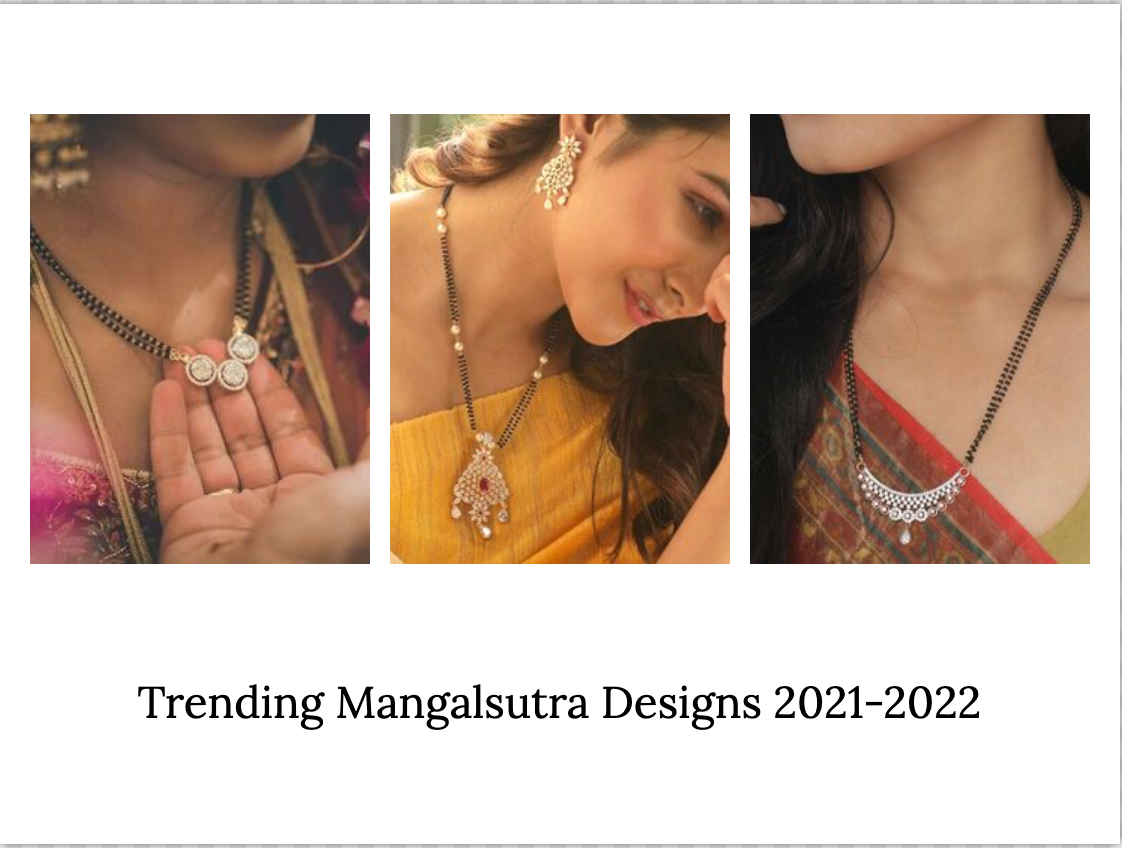 Trending Blackbead Mangalsutra Designs 2021-2022