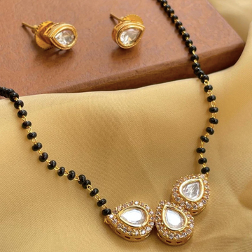 Latest designs in American Diamond Mangalsutras | Abdesigns