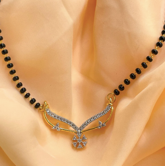 Gold Diamond Mangalsutra