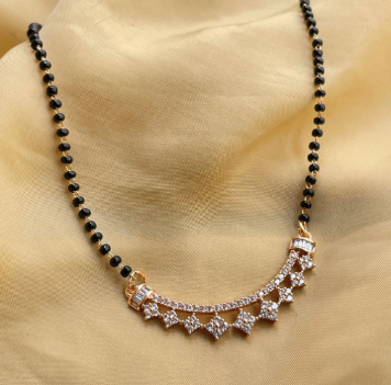 Buy Diamond Mangalsutras online at Abdesigns Jewellery