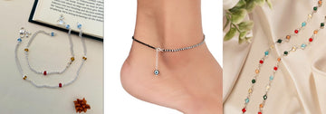 Silver Anklets for Women