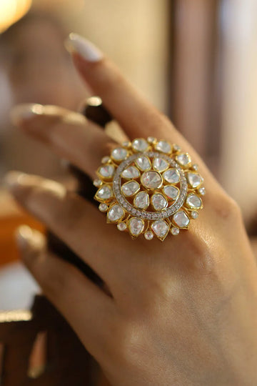 Elegant rings collection featuring stunning finger ring designs for women available online in India