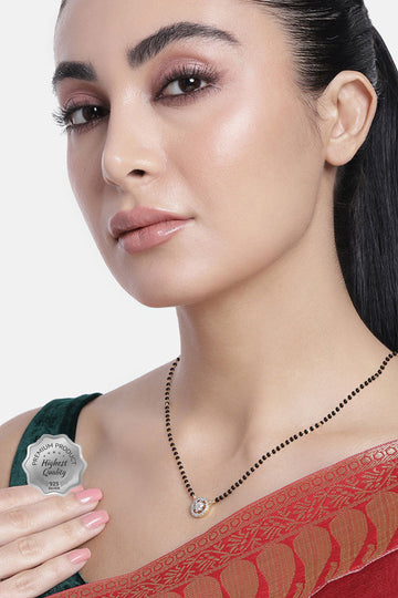 silver 925 mangalsutra