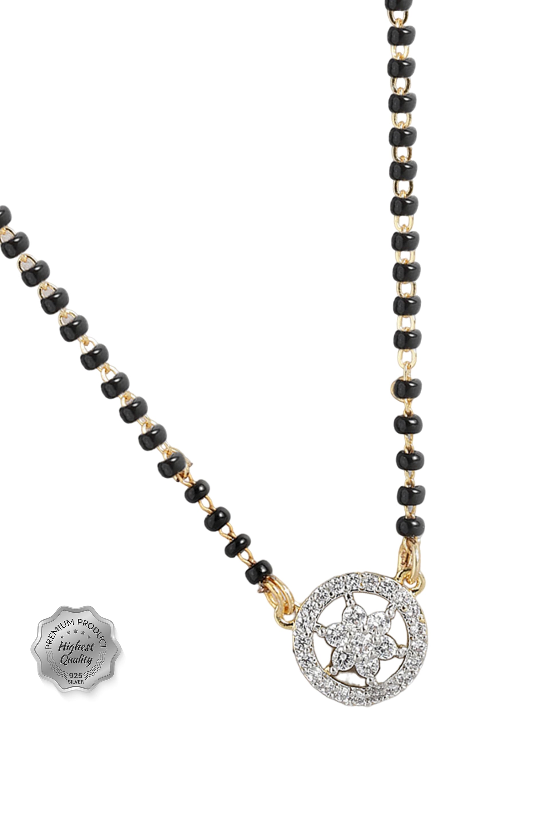 Latest 925 Silver Ladies Mangalsutra