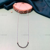 Thumbnail for Charming Silver Plated Mangalsutra - Abdesignsjewellery