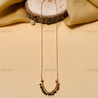 Thumbnail for Delicate Fancy Gold Plated Mangalsutra