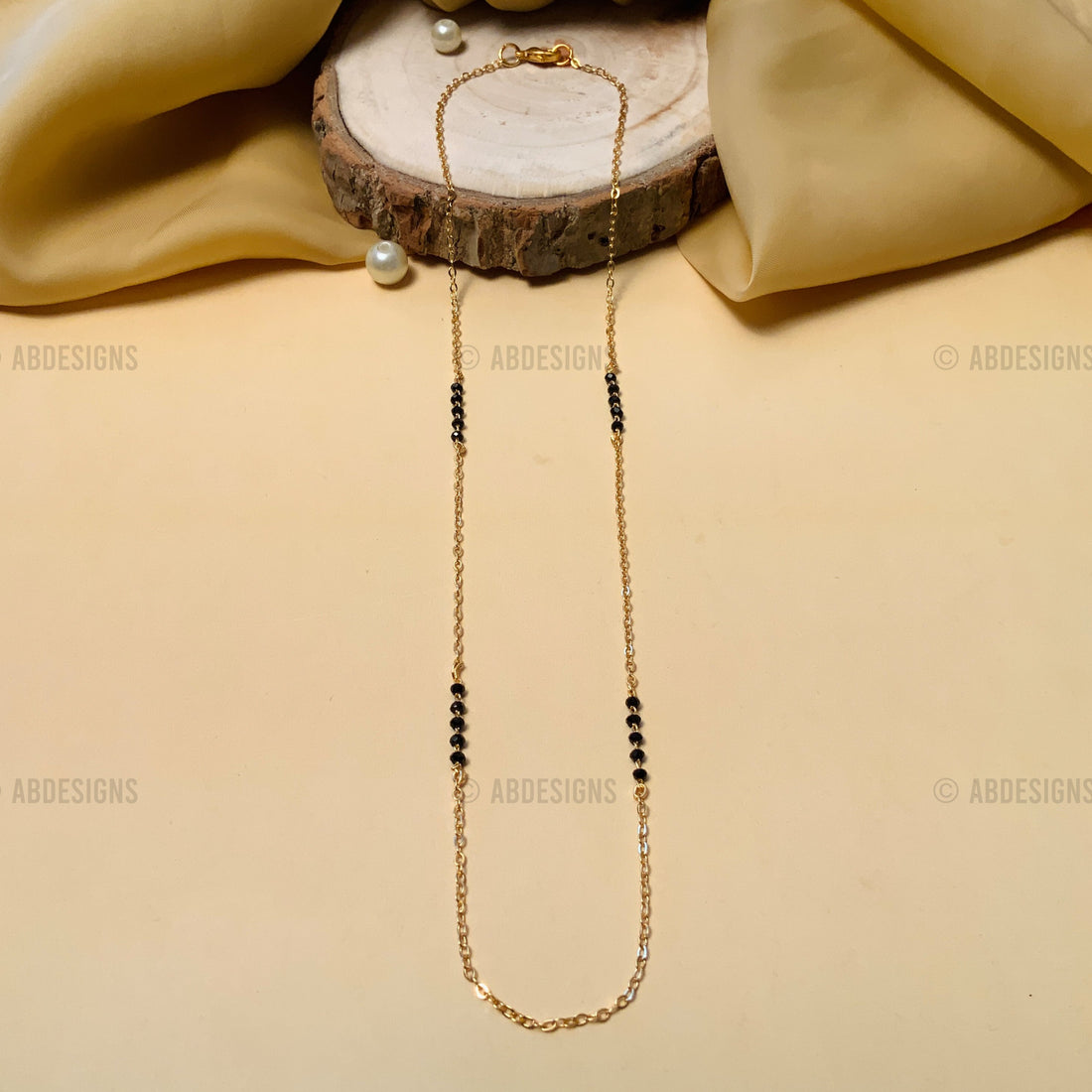 Attractive Fancy Gold Plated Mangalsutra - Abdesignsjewellery