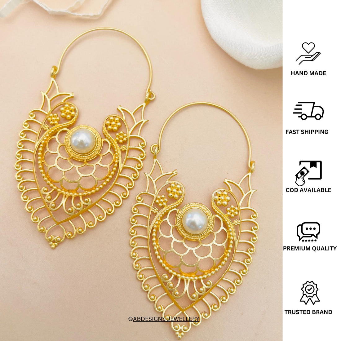 Gold Plated Earring