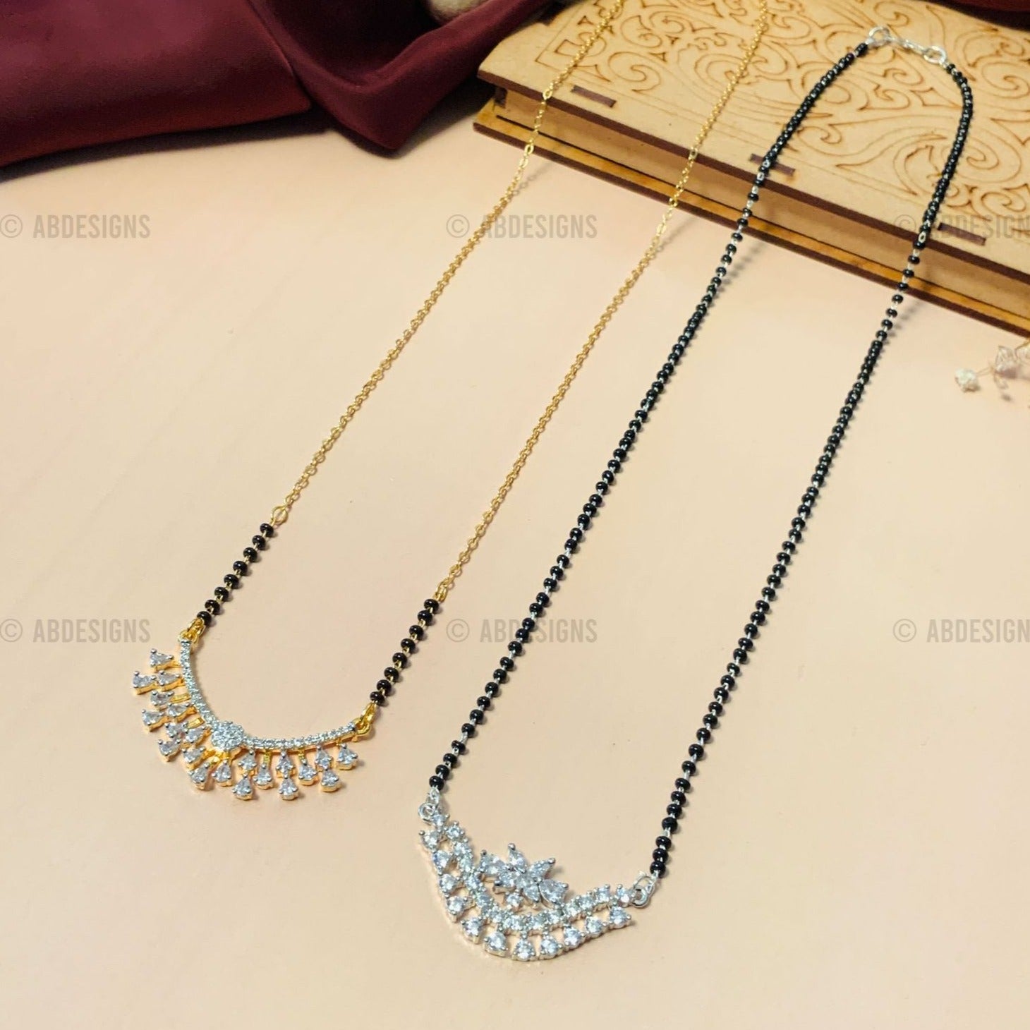 American Diamond Mangalsutra 