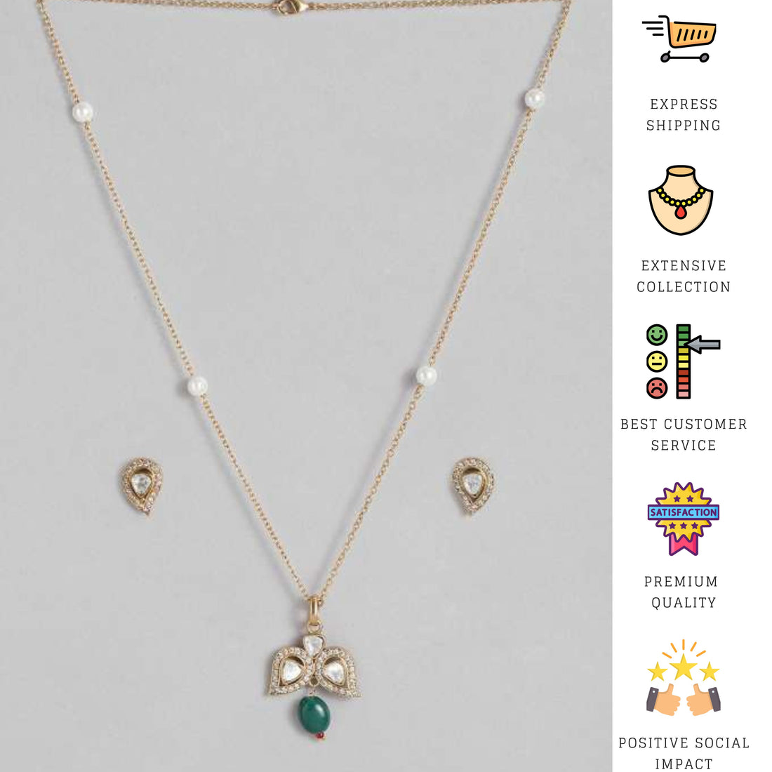Jade Pendant Chain 