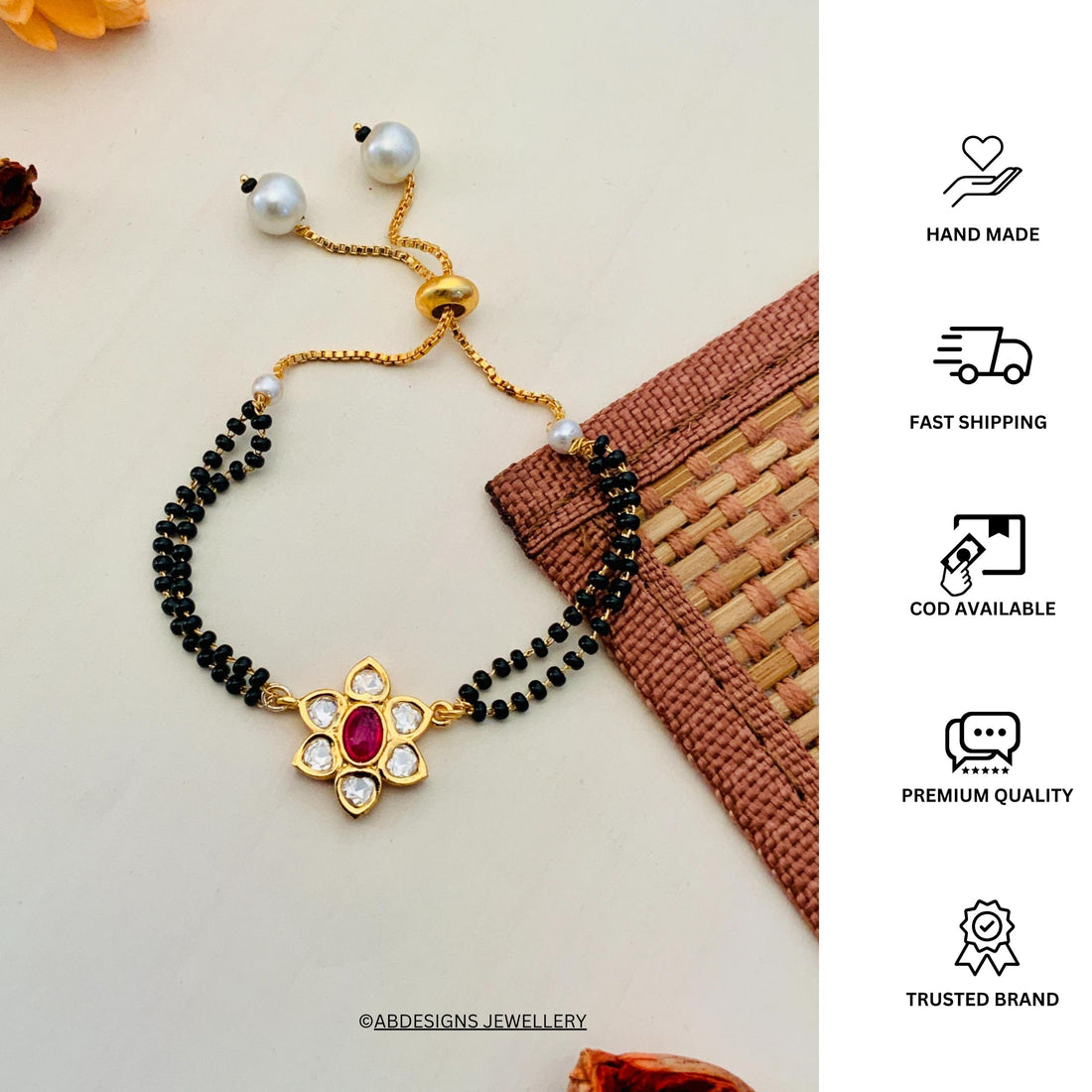 Gold Plated Hand Mangalsutra