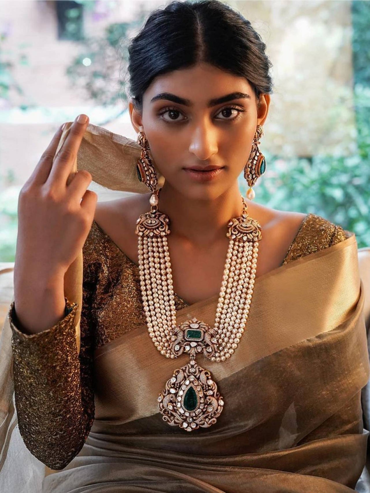 Sabyasachi Peacock Necklace