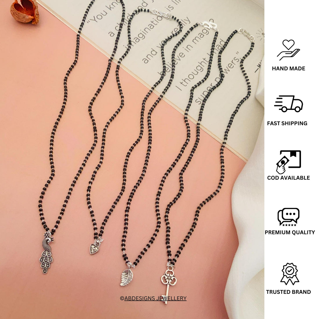 German Silver Plated Managalsutra Combo