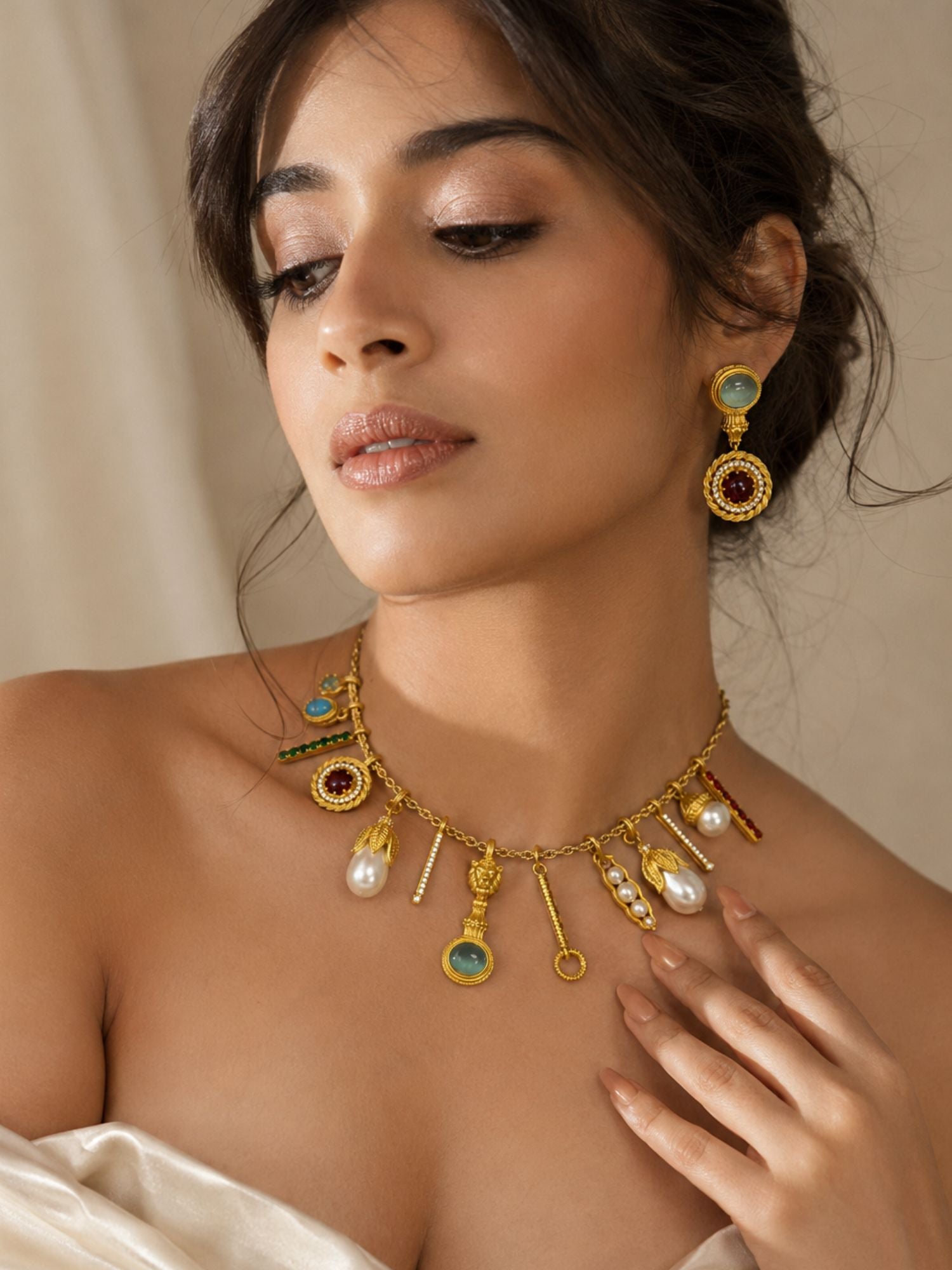 Women indo western jewellery set