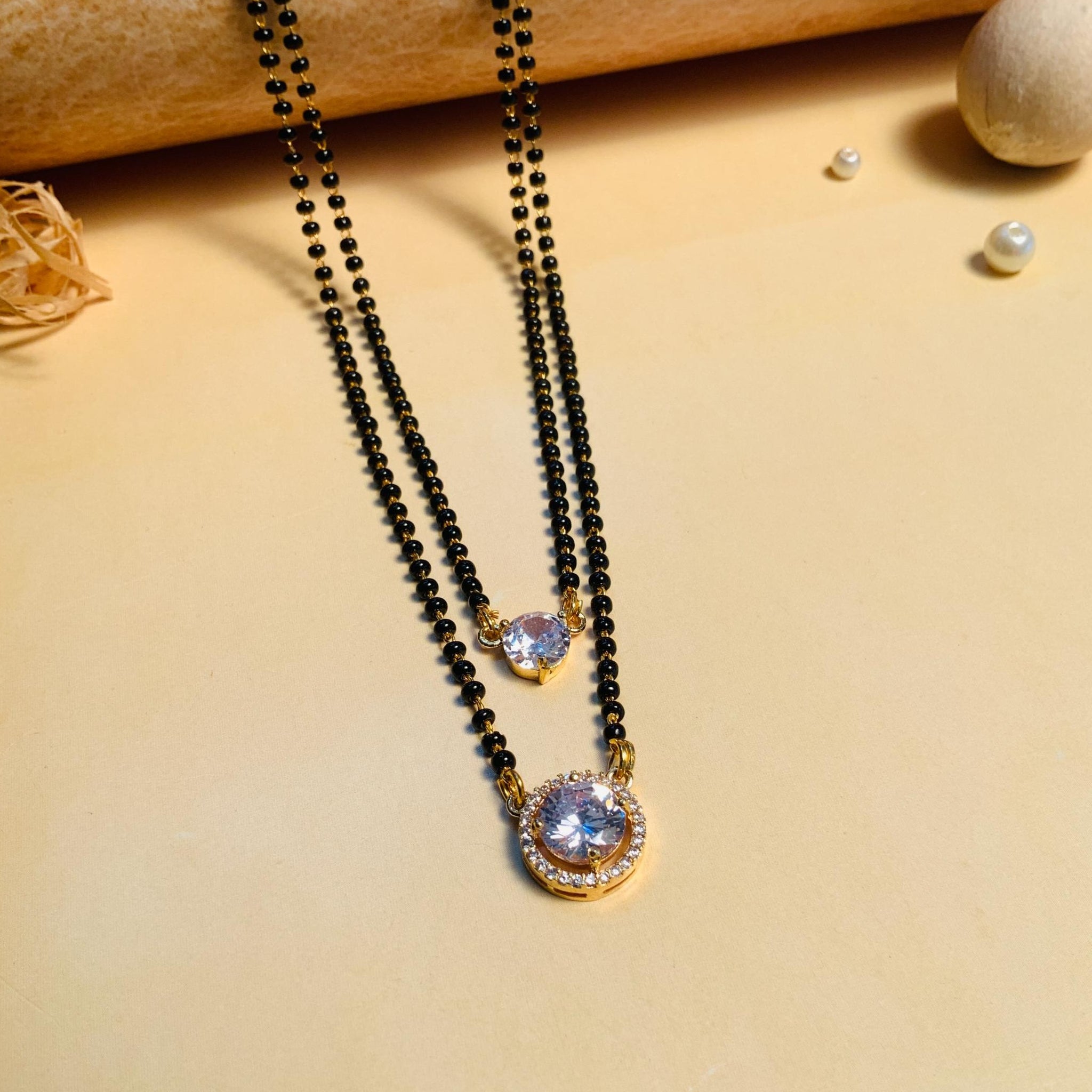 American Diamond Mangalsutra