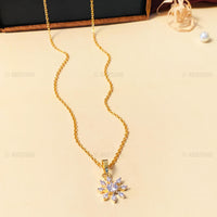 Thumbnail for Luxurious High-Quality Gold Plated Pendant Chain