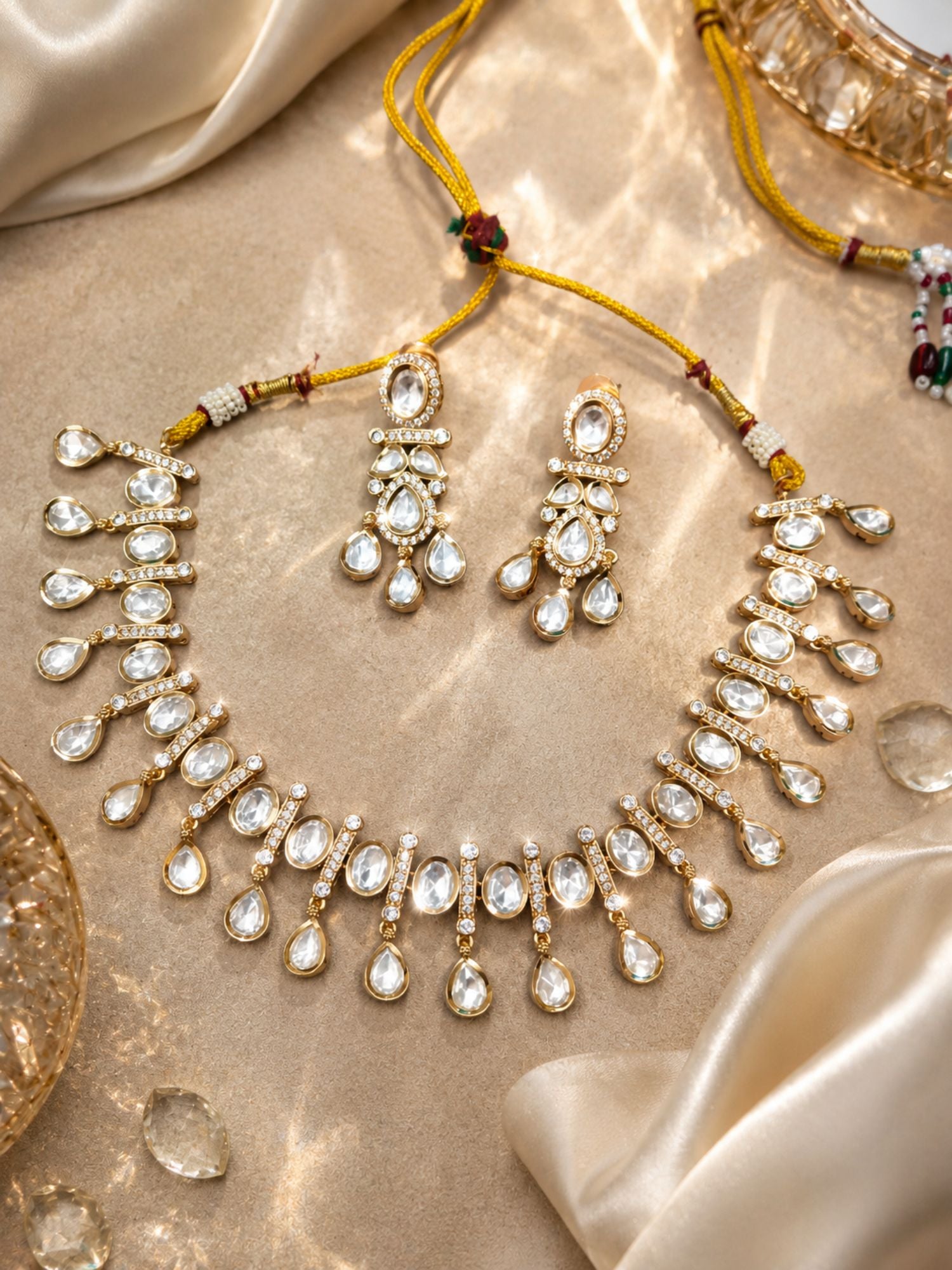 Traditional Kundan Necklace Set | Abdesigns
