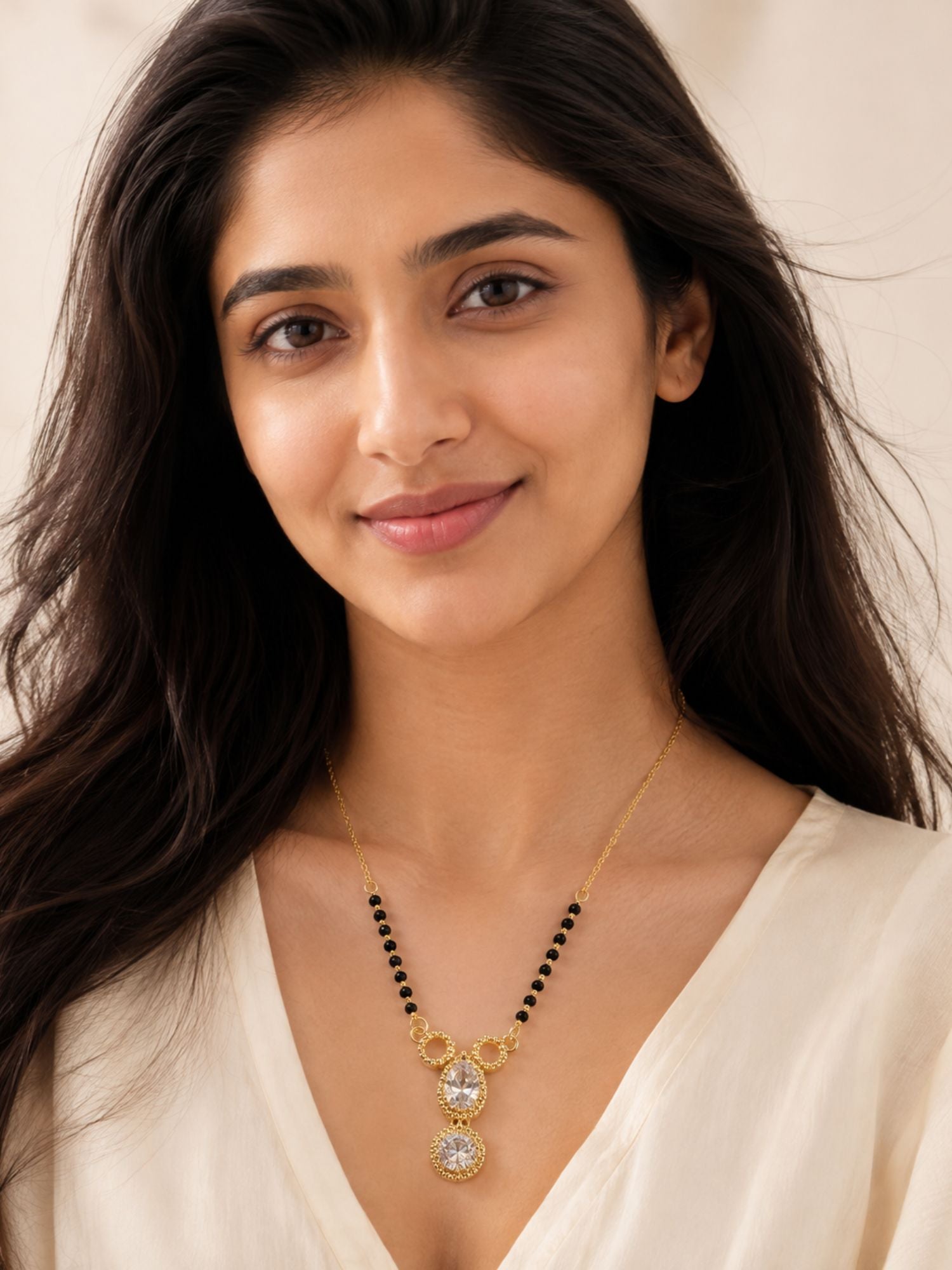 Katrina Kaif Wedding Inspired Gold Plated Mangalsutra