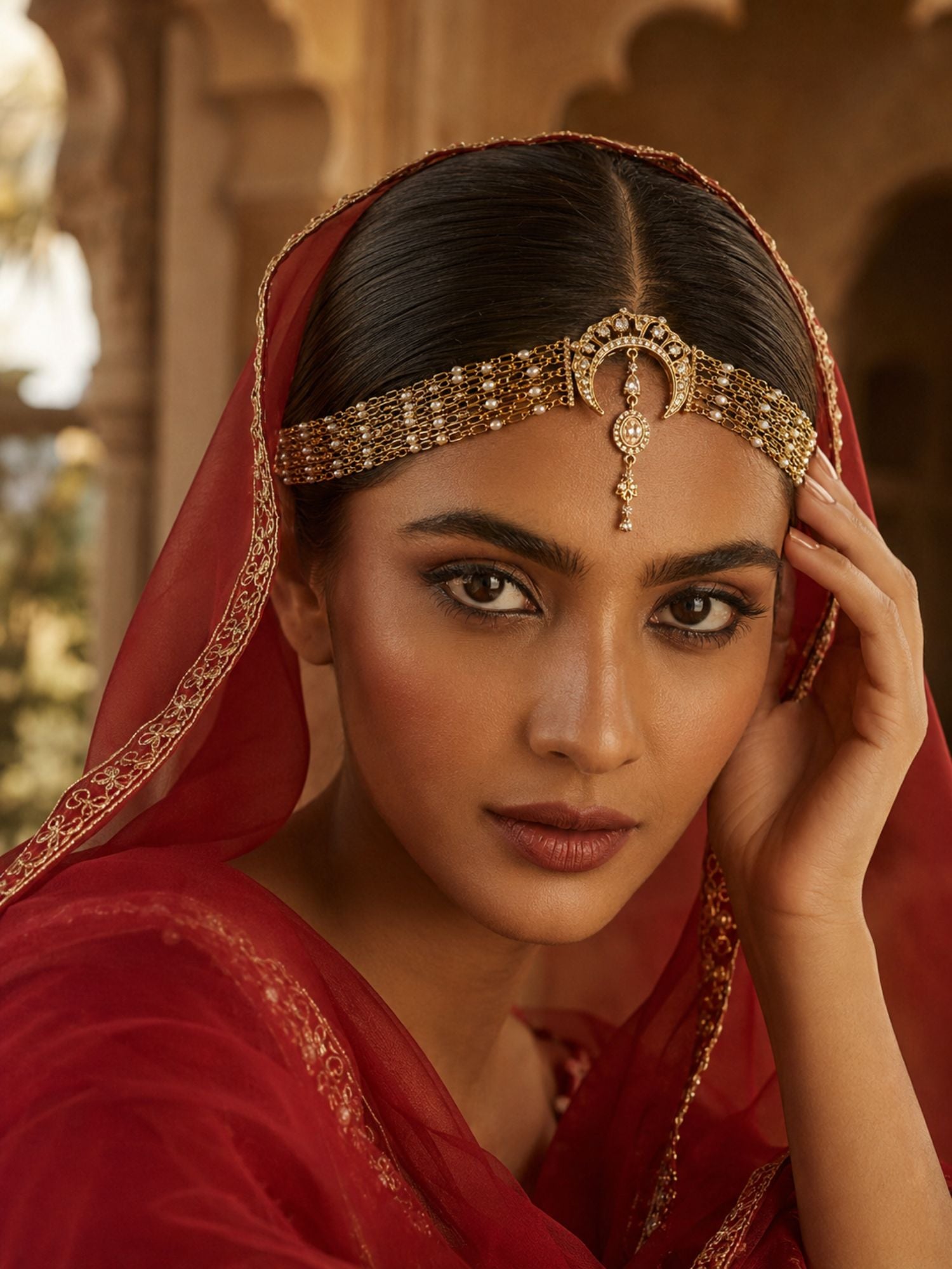 Matha Patti bridal jewellery
