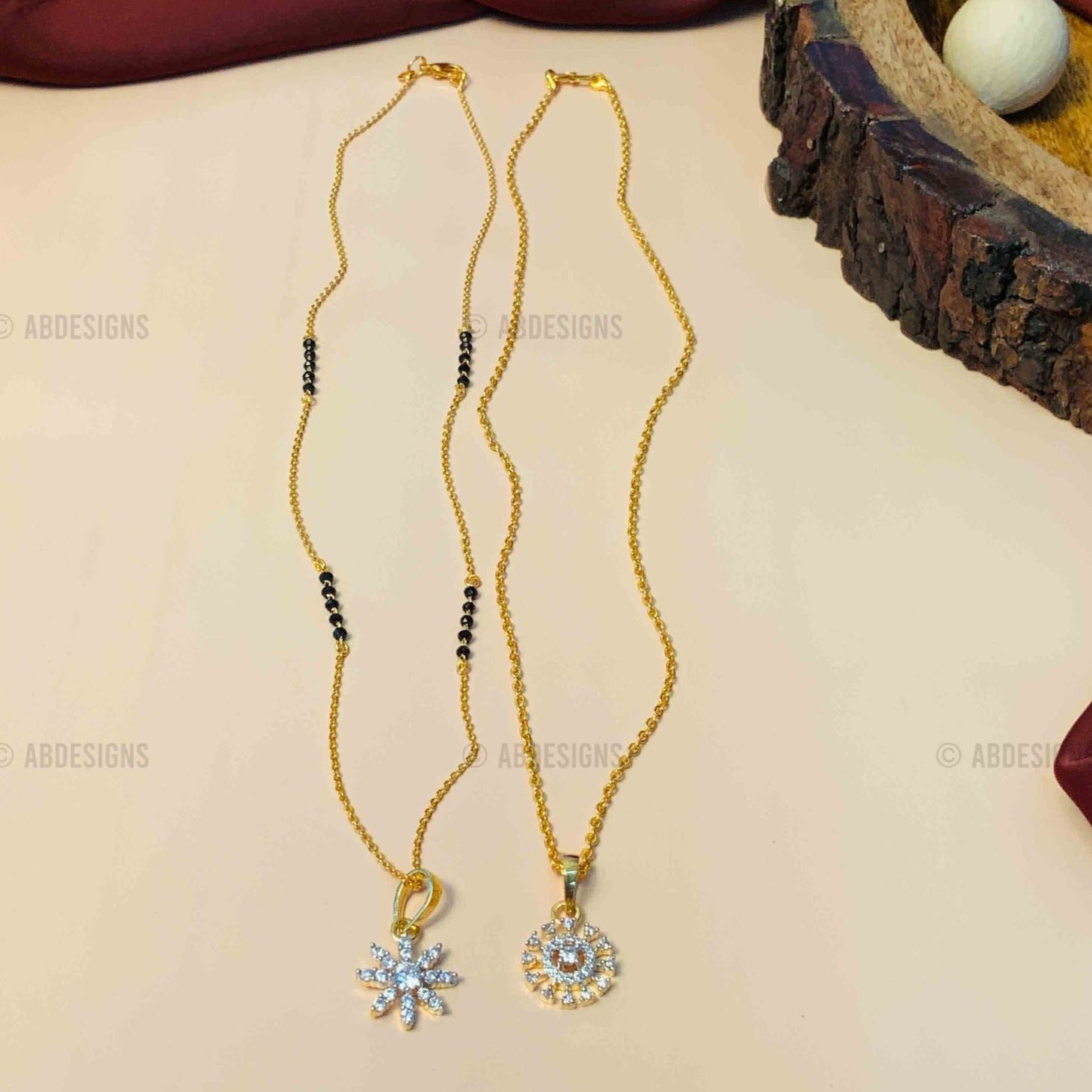 Mangalsutra & Pendant Chain Combo