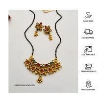 Thumbnail for Classic Traditional South Indian Mangalsutra - Abdesignsjewellery