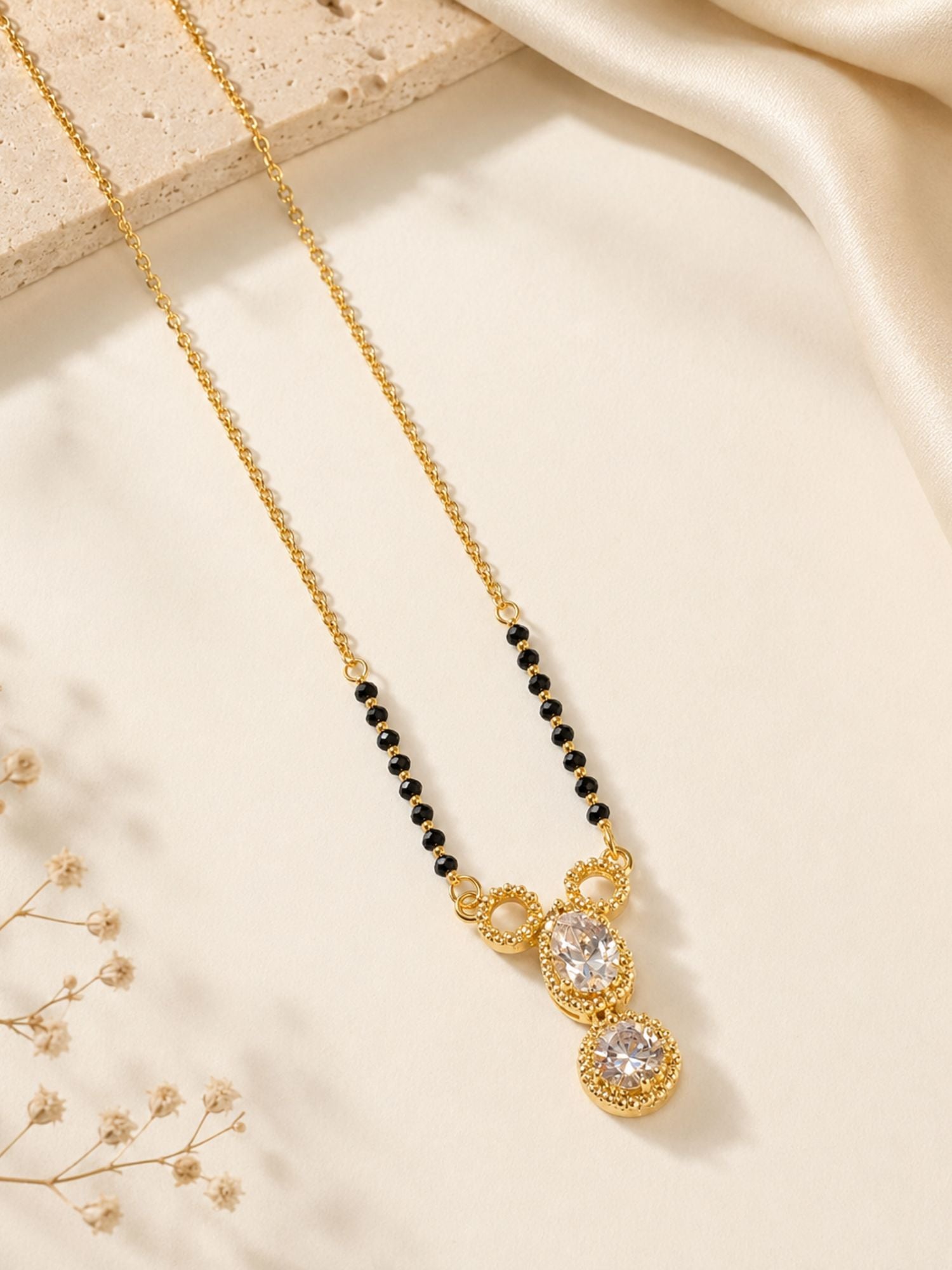 Katrina Kaif Wedding Inspired Gold Plated Mangalsutra