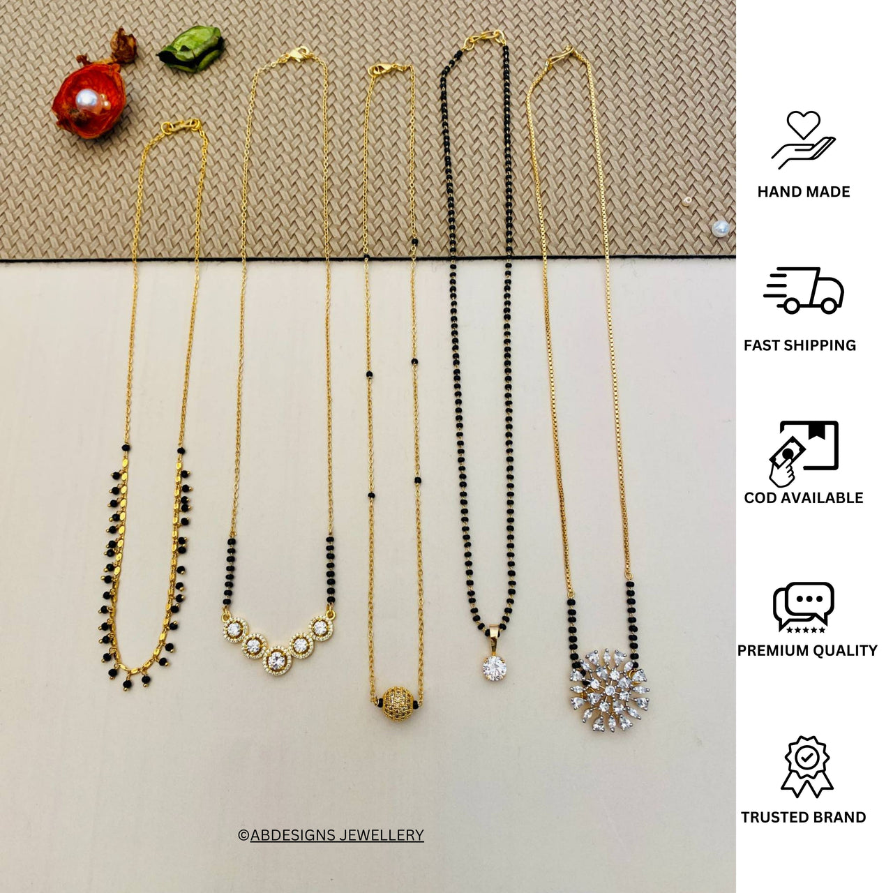 Abdesigns Mangalsutra Combo 