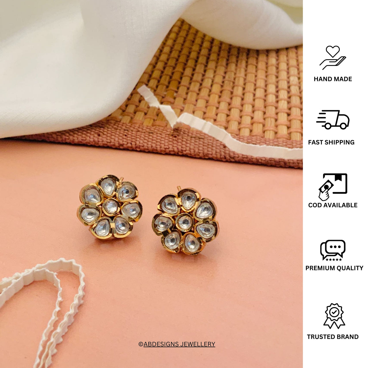 Abdesigns Studs Earring 